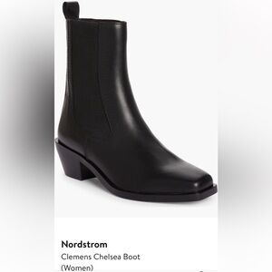 Nordstrom Black Heeled Boots